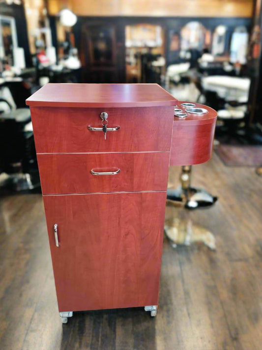 Nice and big Station wood Color for beauty salon o barber shop 